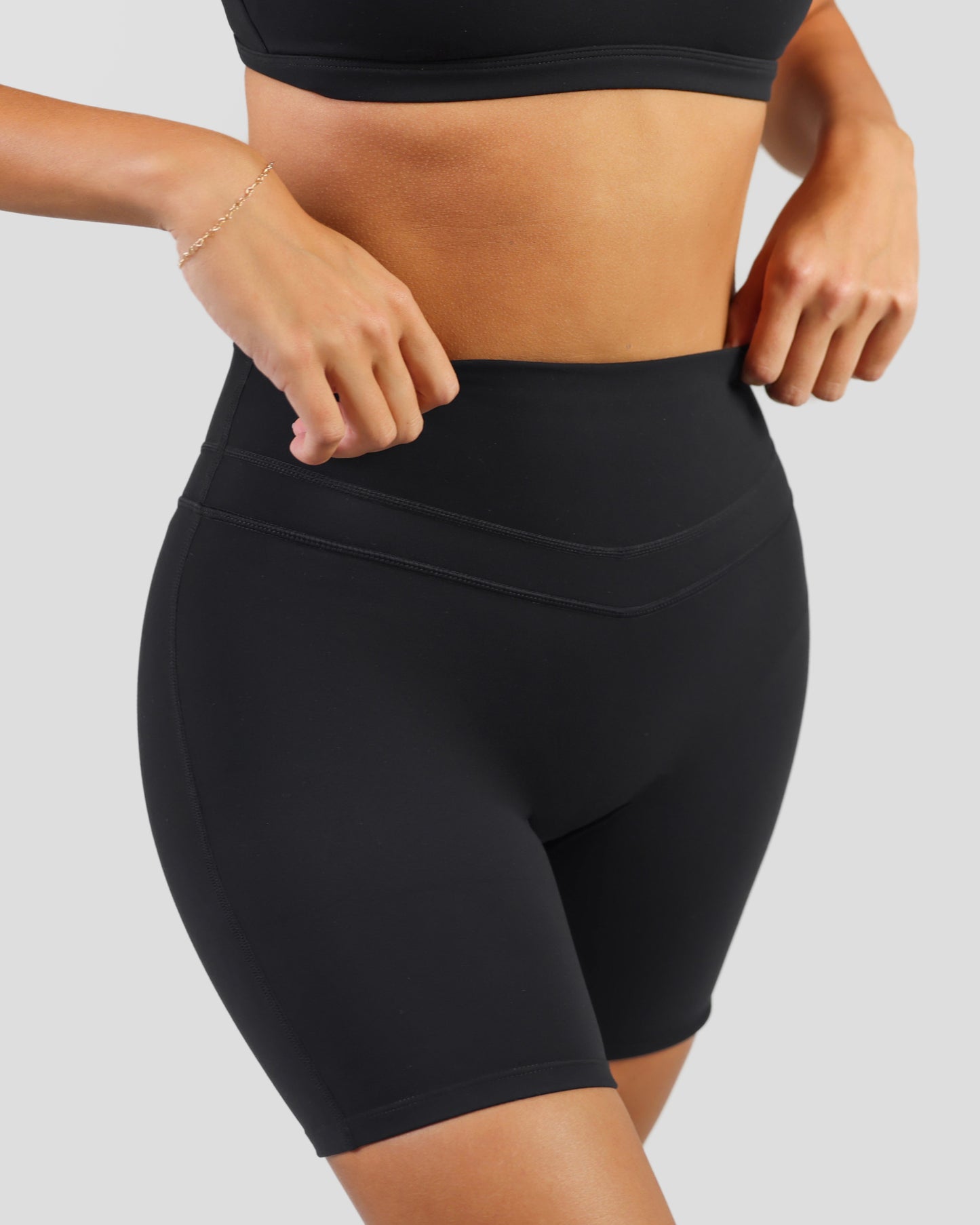 Blossom Double Banded Workout Shorts