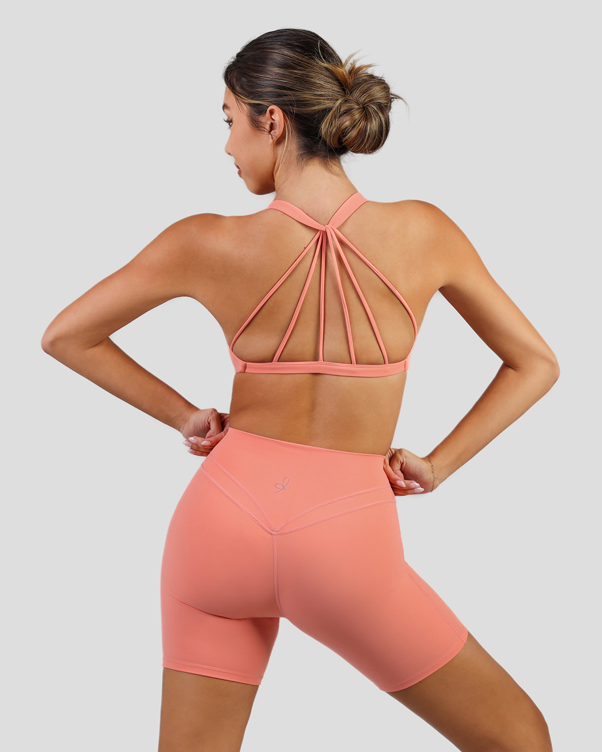 Blossom Double Banded Workout Shorts
